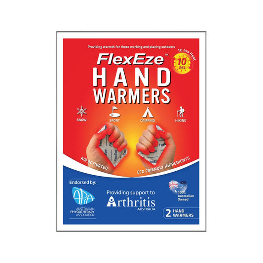 FlexEze Hand Warmers (contains: 1 hand warmer pair) - QVM Vitamins™