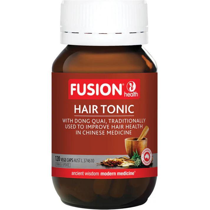 Fusion Health Hair Tonic 120 Capsules - QVM Vitamins™