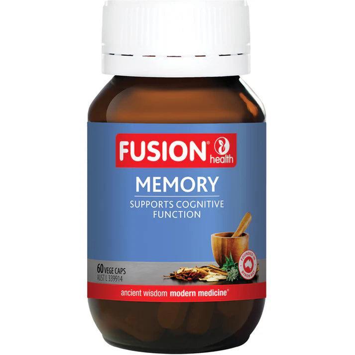 Fusion Health Memory 60 Tablets - QVM Vitamins™