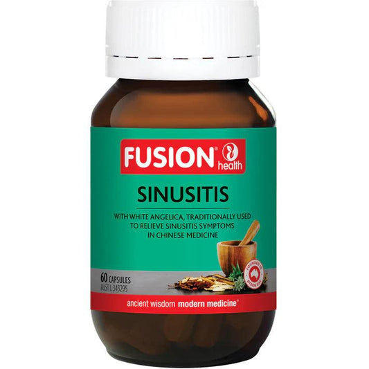 Fusion Health Sinusitis 60 Capsules - QVM Vitamins™