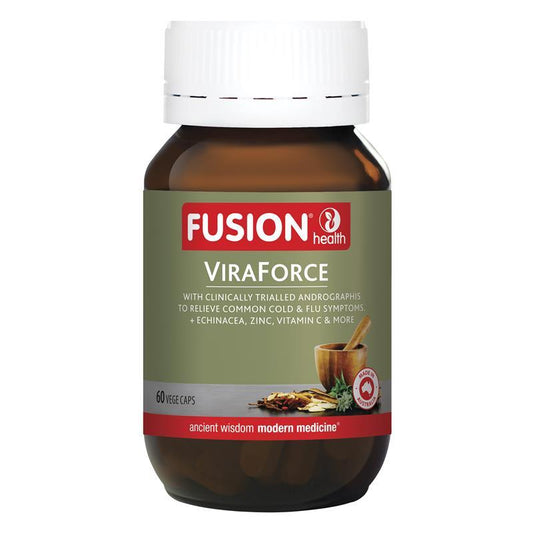 Fusion Health ViraForce 60 Capsules - QVM Vitamins™