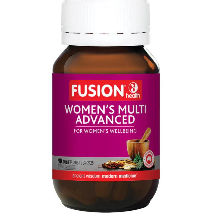 Fusion Health Women’s Multi Advanced 90 Tablets - QVM Vitamins™