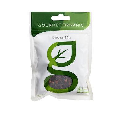 Gourmet Organic Herb Whole Cloves 30g - QVM Vitamins™