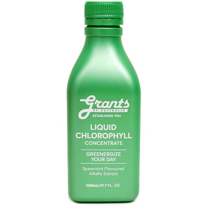 Grants Liquid Chlorophyll Concentrate 500ml - QVM Vitamins™