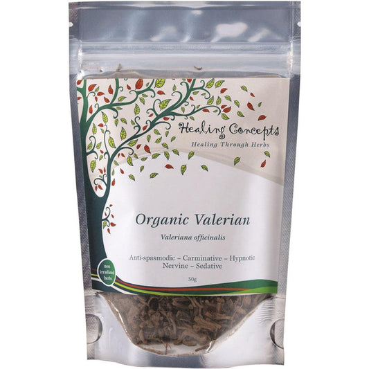Healing Concepts Organic Valerian 50g - QVM Vitamins™