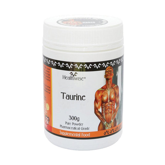 Healthwise Taurine Powder 300g - QVM Vitamins™