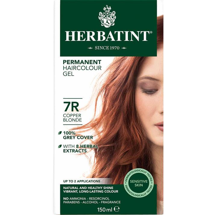 Herbatint Hair Colour 7R Light Copper Blonde 150ml - QVM Vitamins™