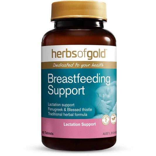 Herbs of Gold Breastfeeding Support 60 Tablets - QVM Vitamins™