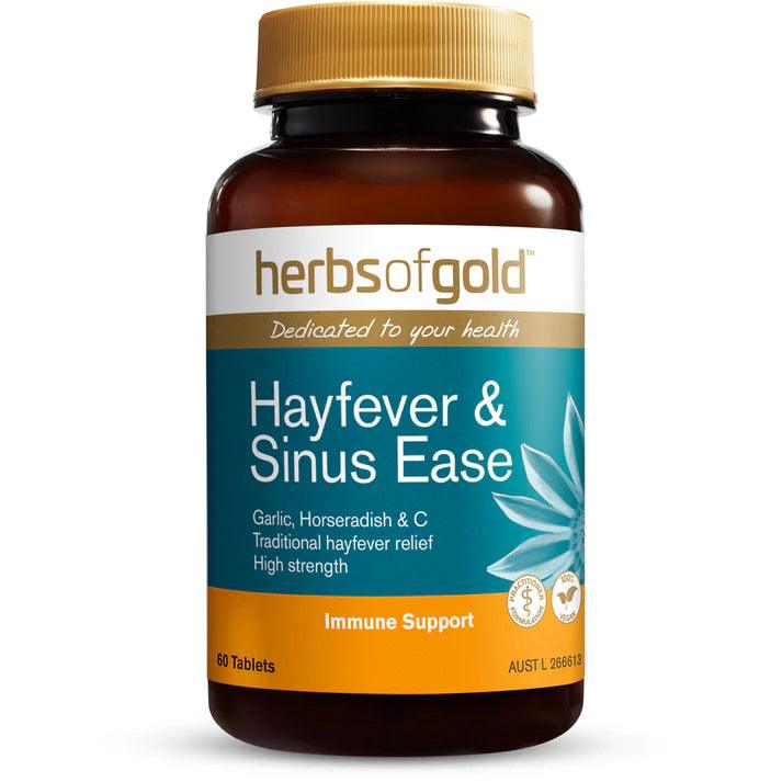 Herbs of Gold Hayfever and Sinus Ease 60 Tablets - QVM Vitamins™