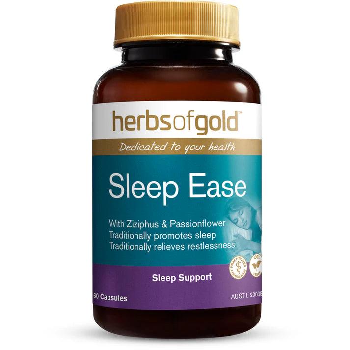 Herbs of Gold Sleep Ease 60 Capsules - QVM Vitamins™