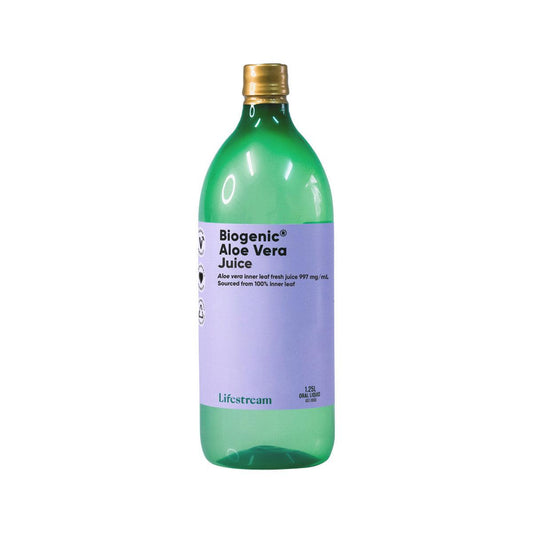 Lifestream Biogenic Aloe Vera Juice 1.25 Litre - QVM Vitamins™