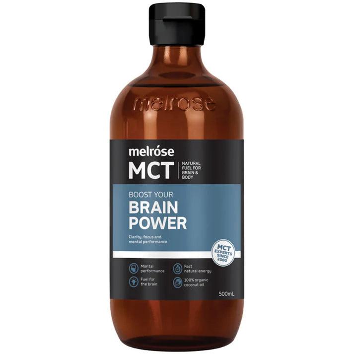 Melrose MCT Oil Boost Your Brain Power 500ml - QVM Vitamins™