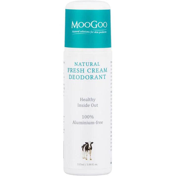 MooGoo Fresh Cream Deodorant 115ml - QVM Vitamins™