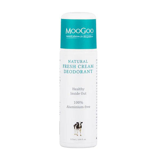 MooGoo Fresh Cream Deodorant 115ml - QVM Vitamins™