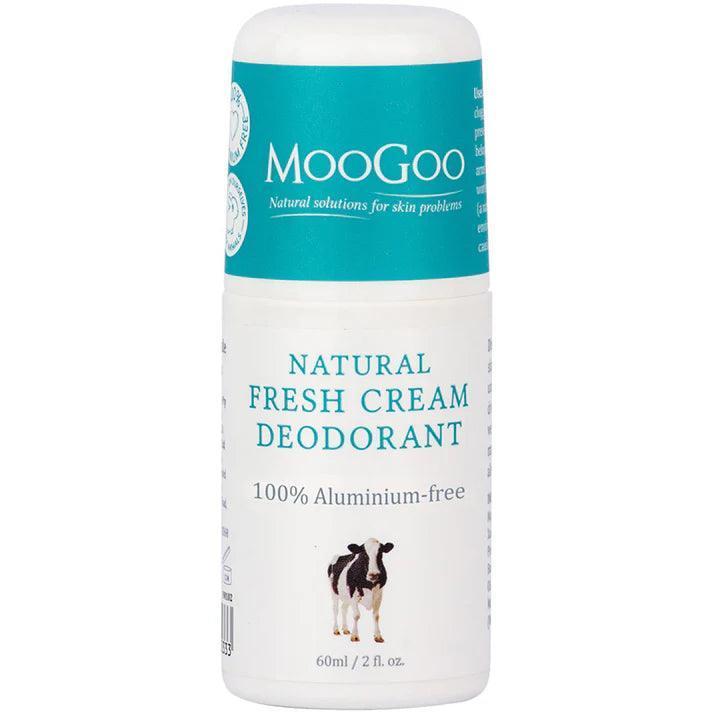 MooGoo Fresh Cream Deodorant 60ml - QVM Vitamins™