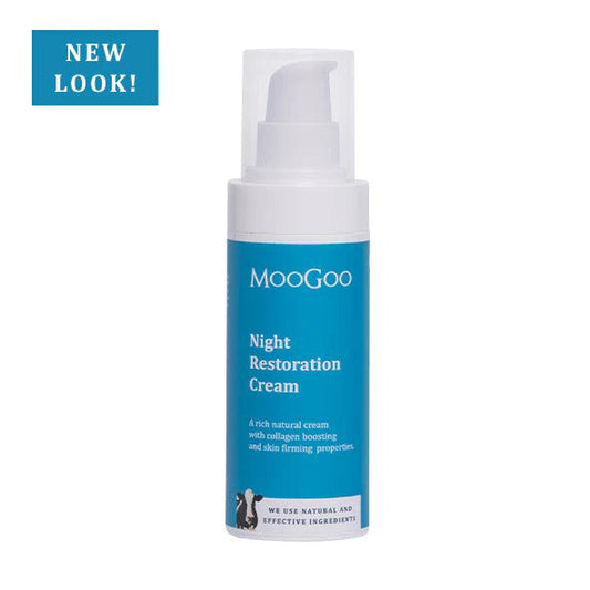 MooGoo Night Time Face Cream 75g - QVM Vitamins™