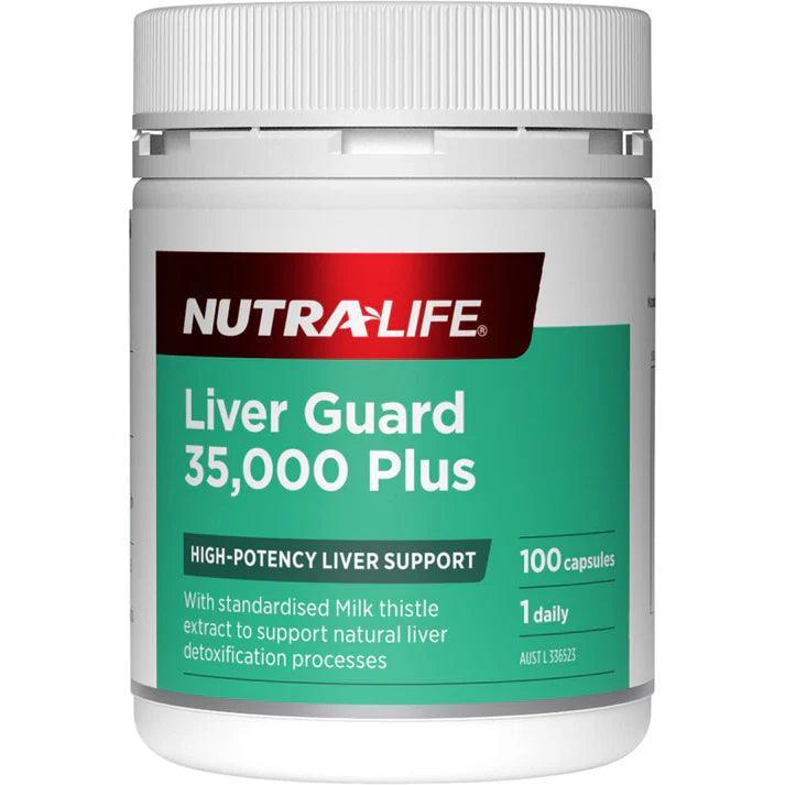 NutraLife Liver Guard 35,000 Plus 100 Capsules - QVM Vitamins™