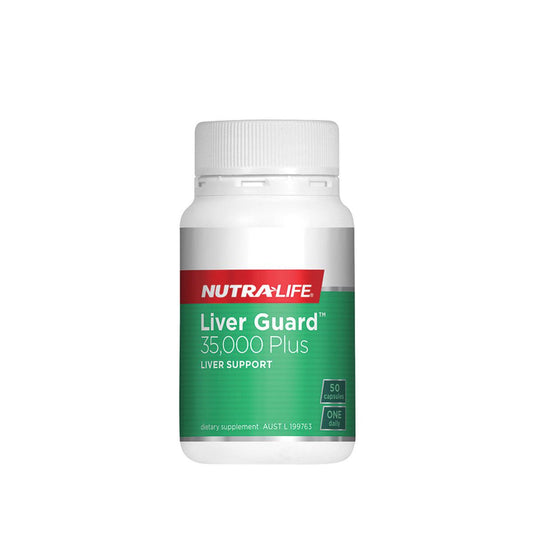 NutraLife Liver Guard 35,000 Plus 50 Capsules - QVM Vitamins™