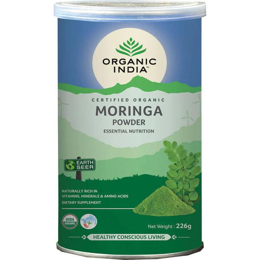 Organic India Moringa Powder 226g - QVM Vitamins™