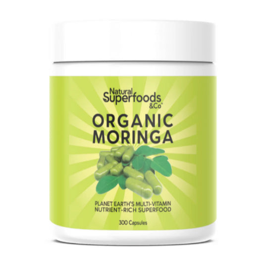Natural Superfoods & Co Moringa Organic 300 Capsules