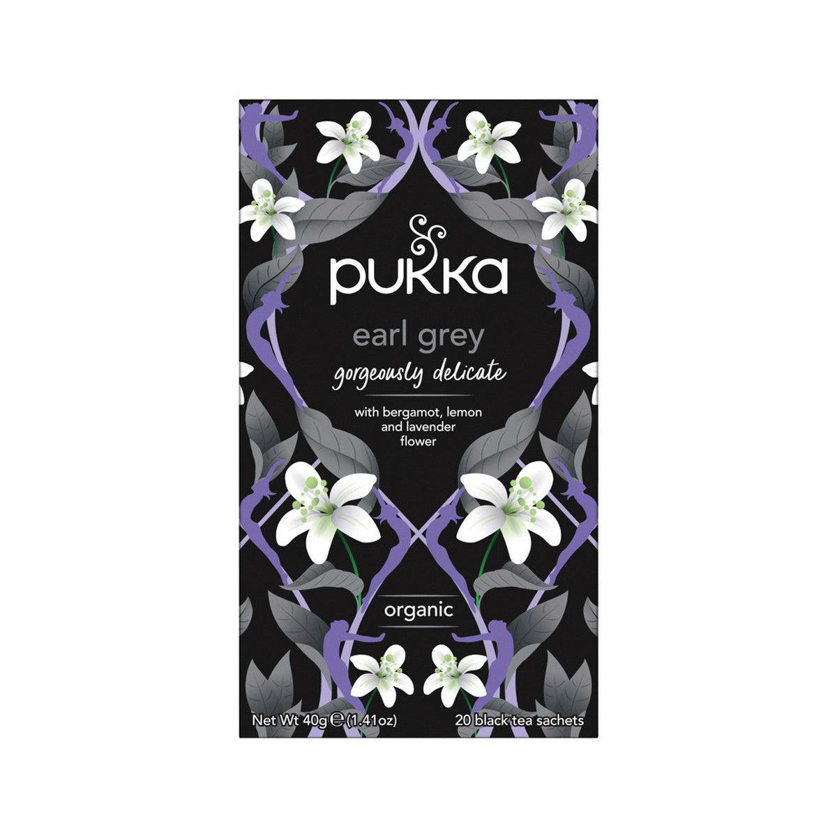 Pukka Gorgeous Earl Grey x 20 Tea Bags - QVM Vitamins™