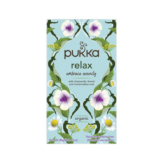 Pukka Relax x 20 Tea Bags - QVM Vitamins™