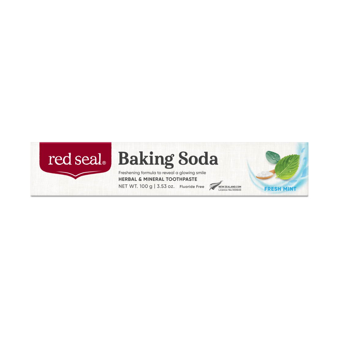 Red Seal Baking Soda Toothpaste 100g - QVM Vitamins™