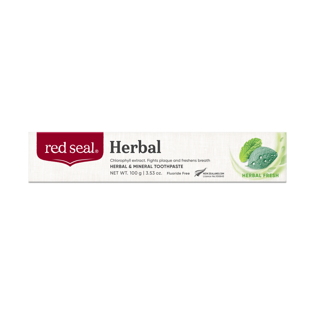 Red Seal Herbal Toothpaste 110g - QVM Vitamins™