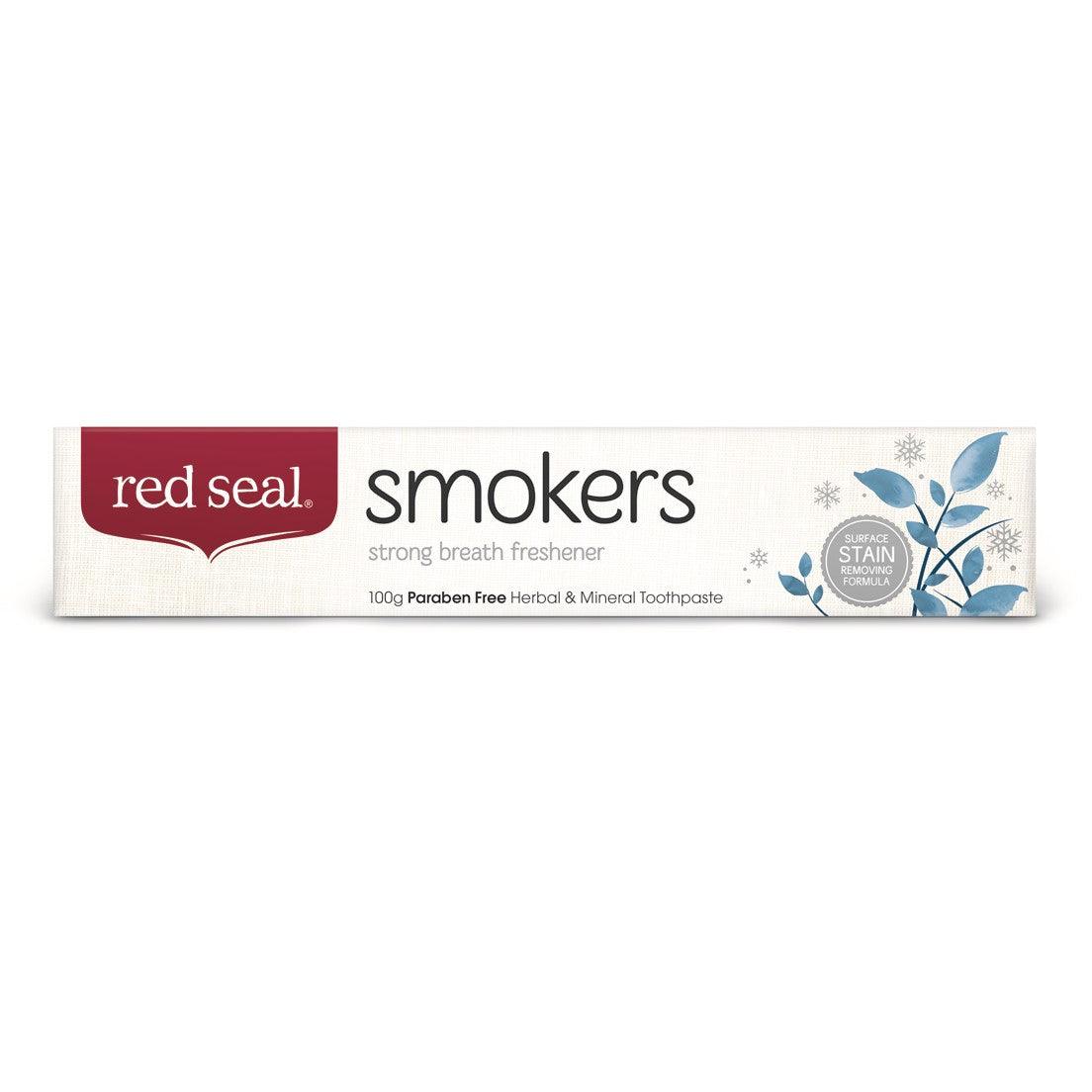 Red Seal Smokers Toothpaste 100g - QVM Vitamins™