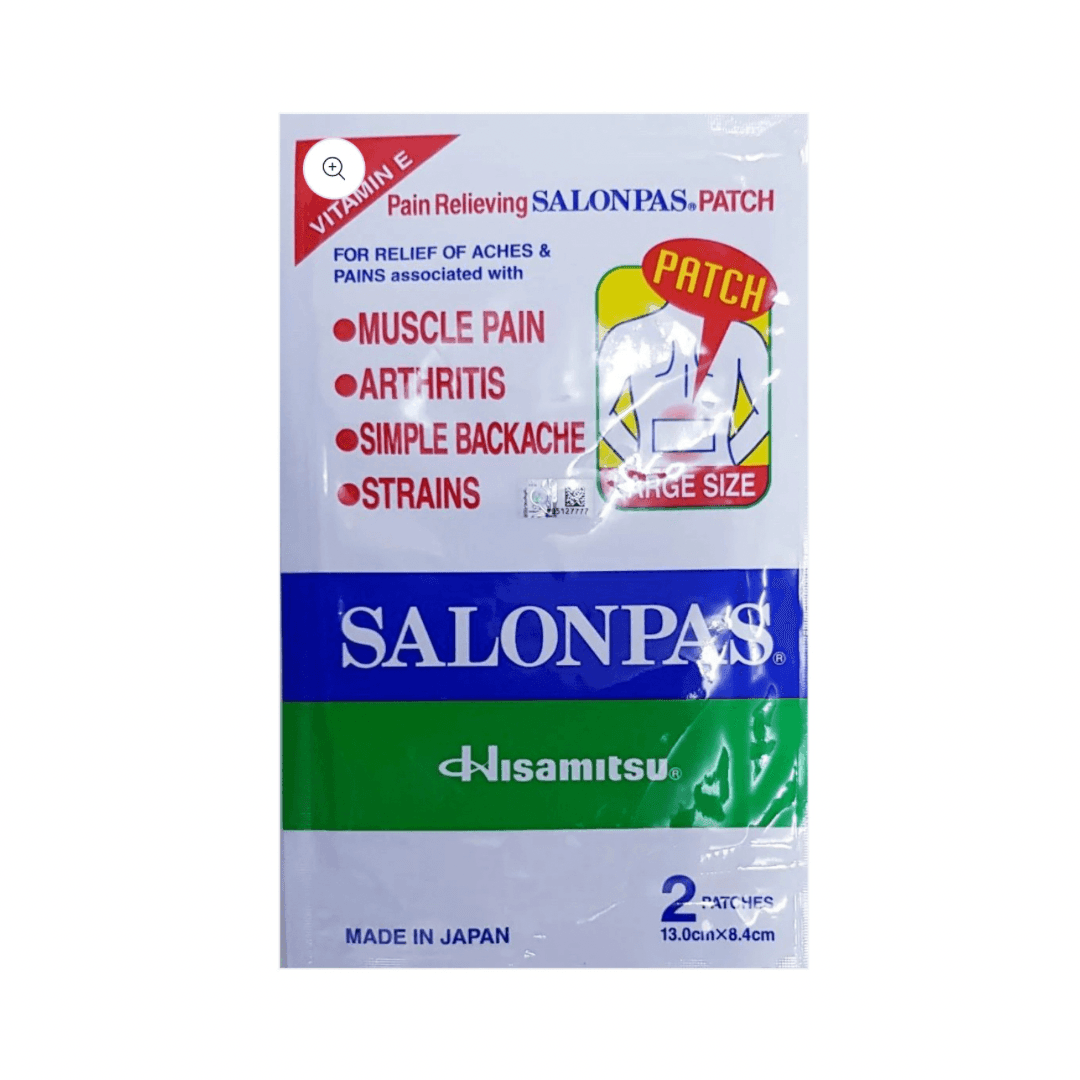 Salonpas Pain Relieving 2 Patches - QVM Vitamins™