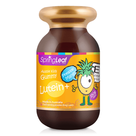 Spring Leaf Kids Lutein Gummy 150g (Pineapple Mango) - QVM Vitamins™