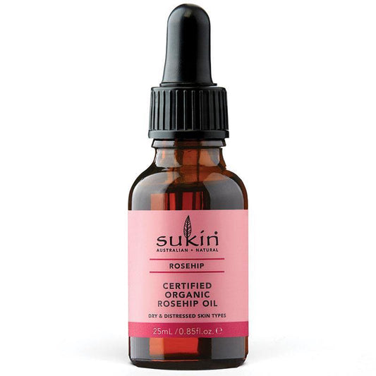 Sukin Organic Rose Hip Oil 25ml - QVM Vitamins™