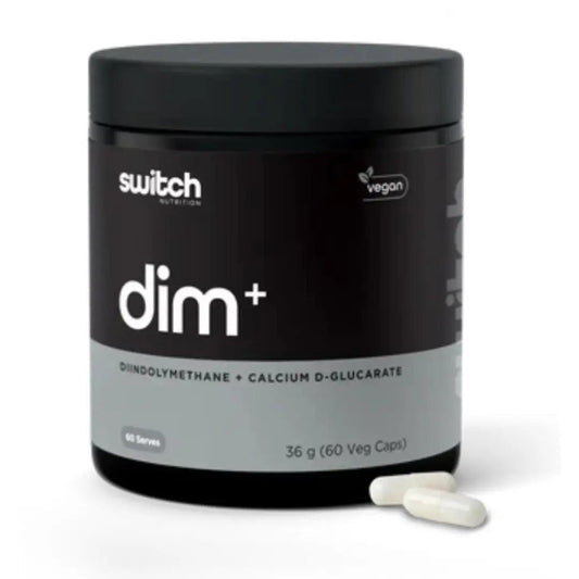 Switch Nutrition DIM Plus 60 Capsules - QVM Vitamins™