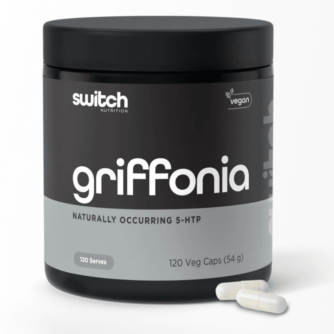 Switch Nutrition Griffonia (5-htp) 120 Capsules - QVM Vitamins™