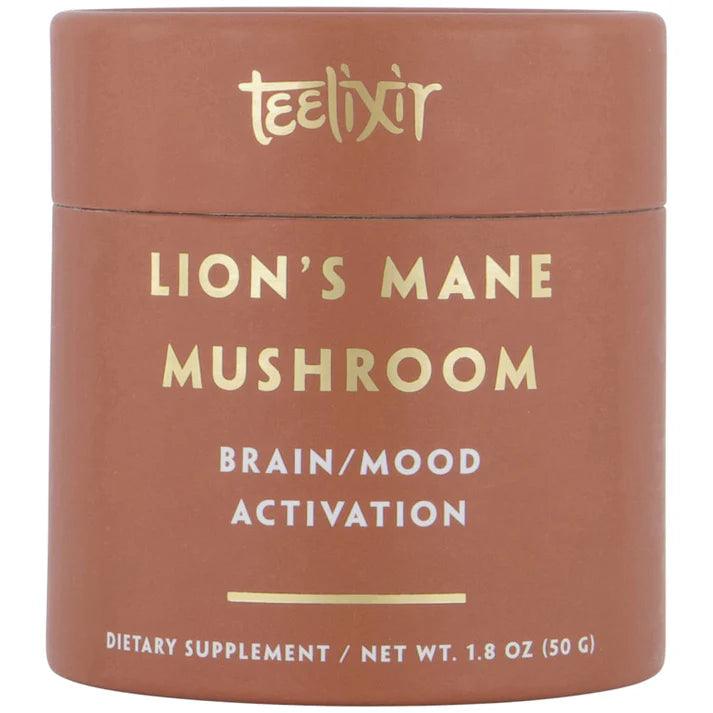 Teelixir Lions Mane Superfood Mushrooms 50g - QVM Vitamins™