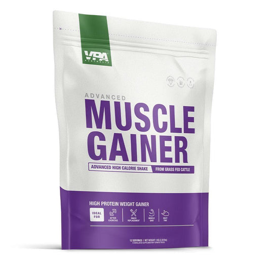 VPA Muscle Gainer 1kg - QVM Vitamins™
