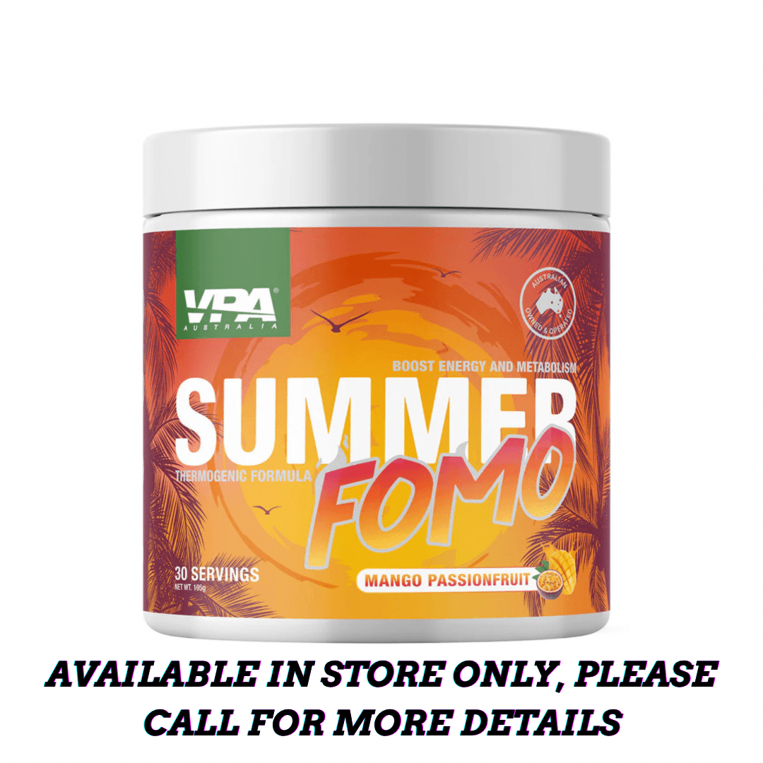 VPA Summer Fomo Thermogenic Formula 195g - QVM Vitamins™