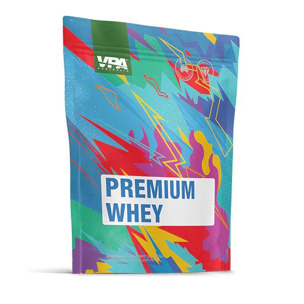 VPA Whey Premium Protein (WPC) - 1kg (33 Serves) - QVM Vitamins™
