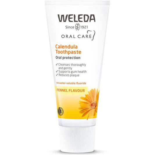 Weleda Toothpaste Calendula (peppermint free) 75ml - QVM Vitamins™