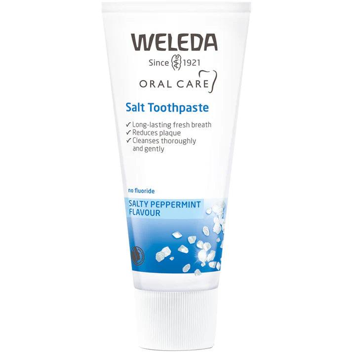 Weleda Toothpaste Salt (natural protection) 75ml - QVM Vitamins™