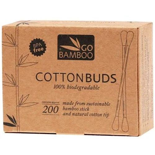White Magic Eco Basics Bamboo Cotton Buds 200 Buds - QVM Vitamins™