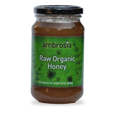 Ambrosia Raw Organic Honey 500g - QVM Vitamins™
