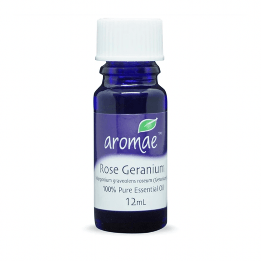 Aromae Essentials Rose Geranium Oil 12ml - QVM Vitamins™