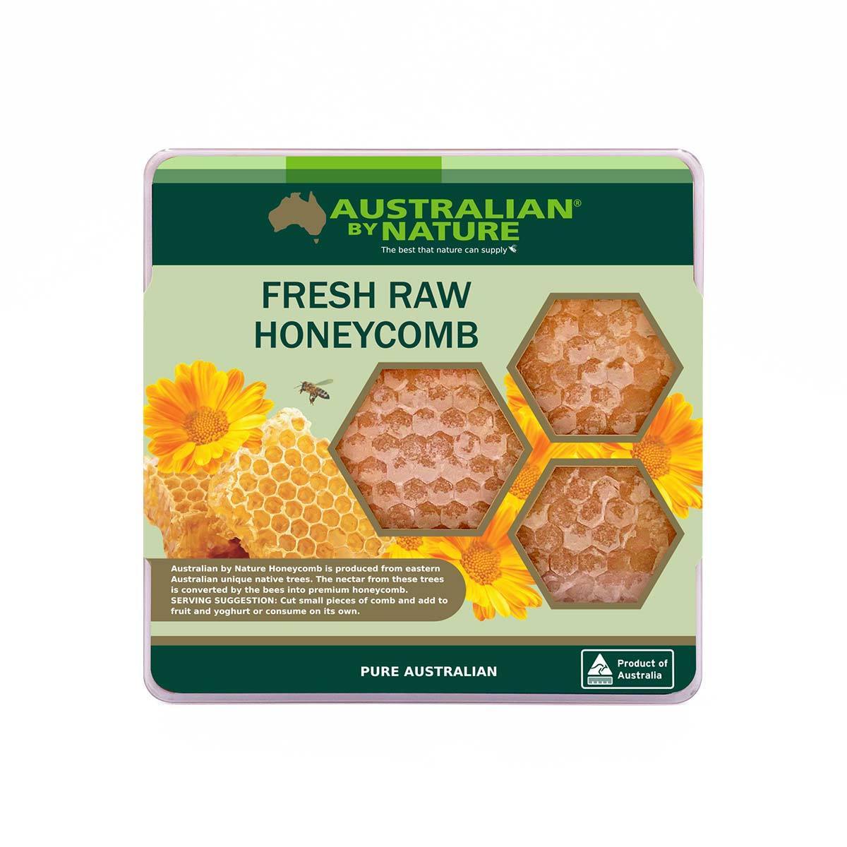Australian By Nature Fresh Raw Honeycomb (Not For Sale In WA & Tasmania) 350g - 450g - QVM Vitamins™