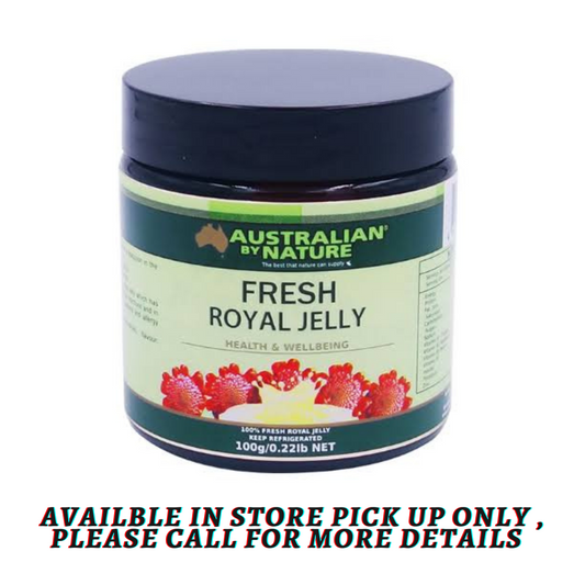 Australian by Nature Fresh Royal Jelly 100g - QVM Vitamins™
