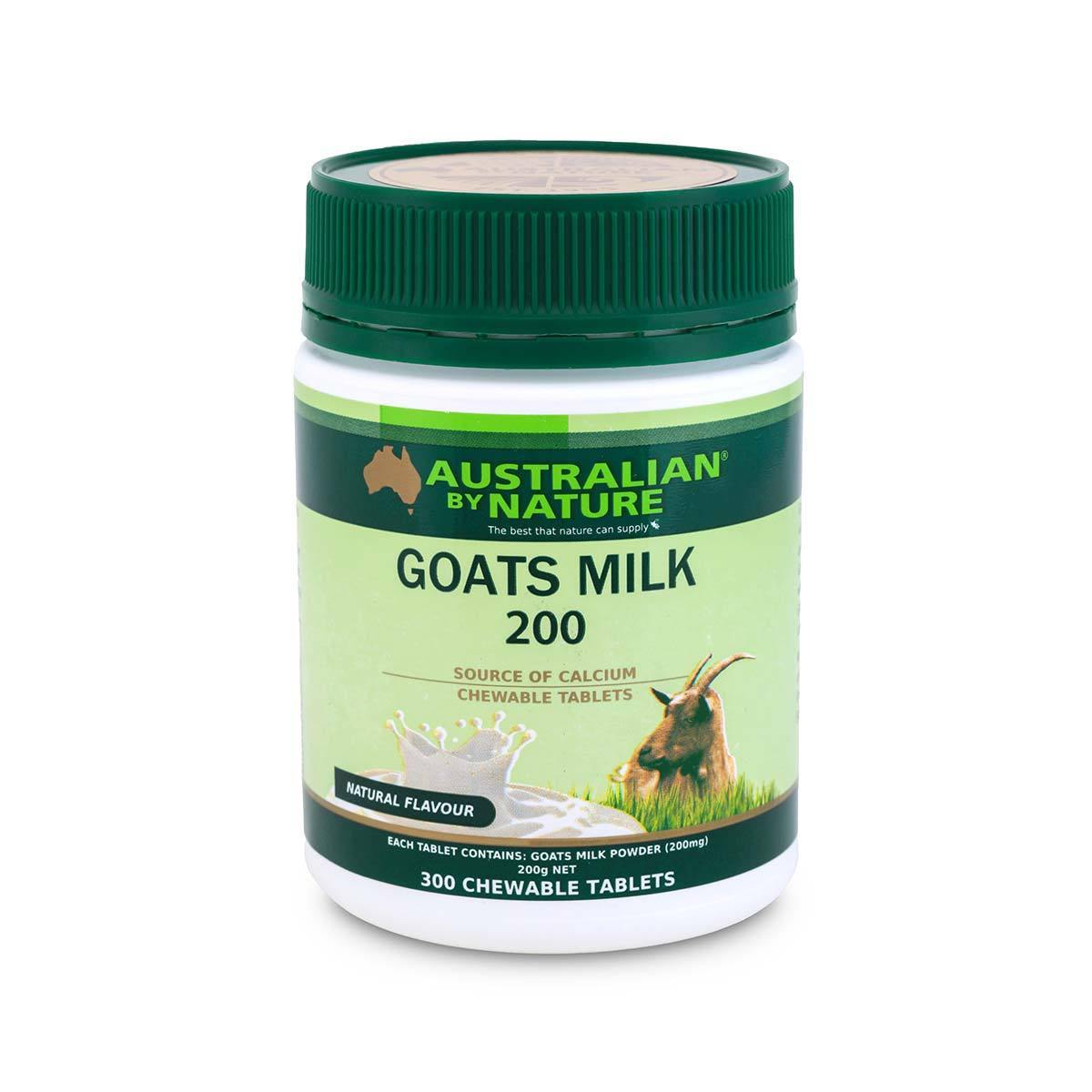 Australian By Nature Goats Milk 300 Tablets - QVM Vitamins™