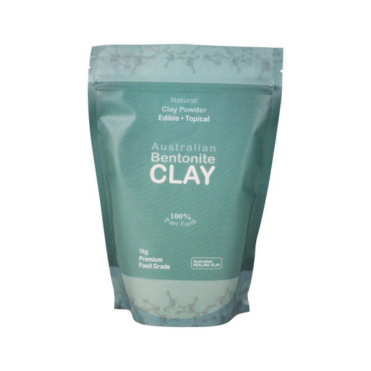 Australian Healing Bentonite Clay Powder 1kg - QVM Vitamins™