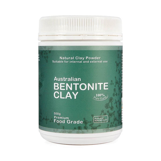 Australian Healing Bentonite Clay Powder 500g - QVM Vitamins™