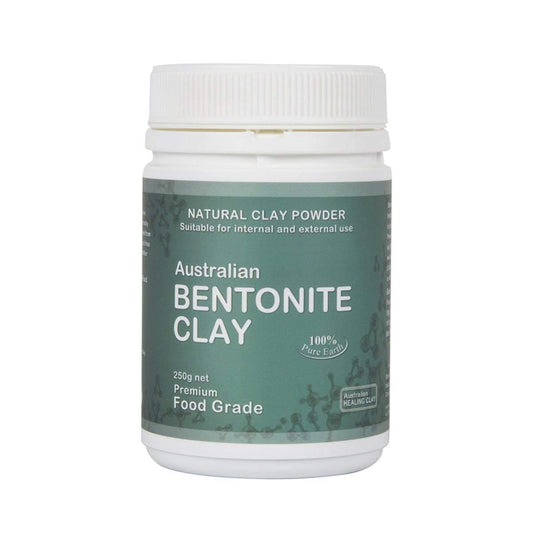 Australian Healing Clay Bentonite Clay Powder 250g - QVM Vitamins™