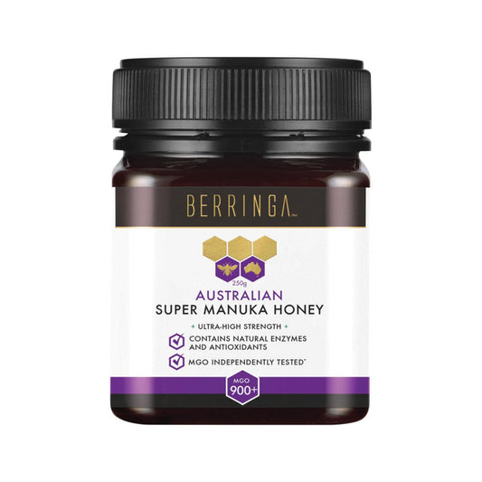Berringa Manuka Honey MGO 900+ 250g - QVM Vitamins™